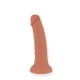DILDO VIBRATOR Tip Model, Roz natural. 9 viteze, 17.5 cm - 4 cm - control prin aplicație gratuită