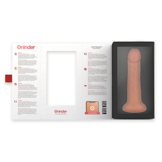 DILDO VIBRATOR Tip Model, Roz natural. 9 viteze, 17.5 cm - 4 cm - control prin aplicație gratuită