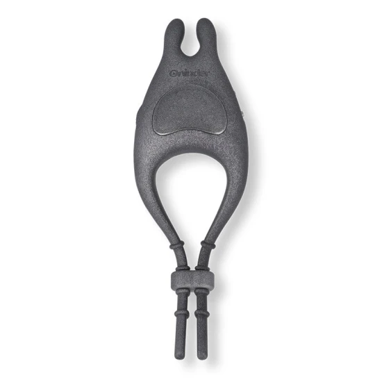 Inel vibrator reîncărcabil reglabil, Roz/negru, 10 trepte - control prin aplicație gratuită