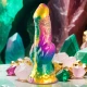 DILDO IRIS, Testicule Curcubeu de Plăcere