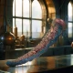 Charybdis - Dildo tip tentacul, Large, Roz