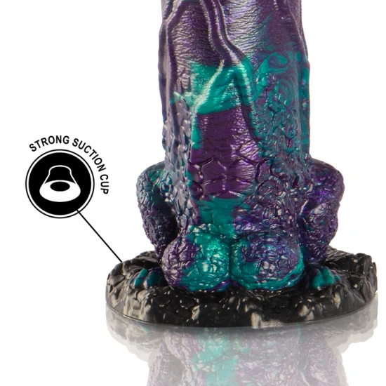 DILDO BASILISK DOUBLE SCALY, Dimensiune mare