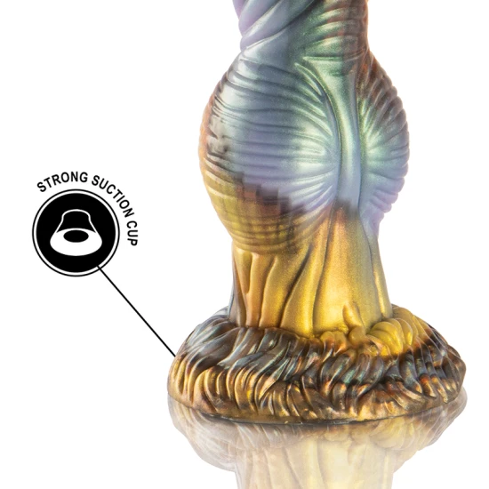 DILDO VIBRATOR REÎNCĂRCABIL CU CONTROL LA DISTANȚĂ, Model Phoenix, Culoare