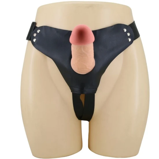 Ham Mavis, Universal Briefs With Dildo 19 Cm, Bej