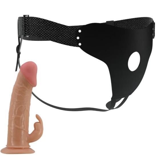 Ham Mavis, Universal Briefs With Dildo 19 Cm, Bej