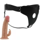 Ham Mavis, Universal Briefs With Dildo 19 Cm, Bej