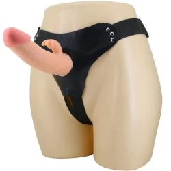 Ham Mavis, Universal Briefs With Dildo 19 Cm, Bej
