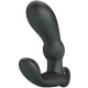 Masajer anal vibrator din silicon, negru