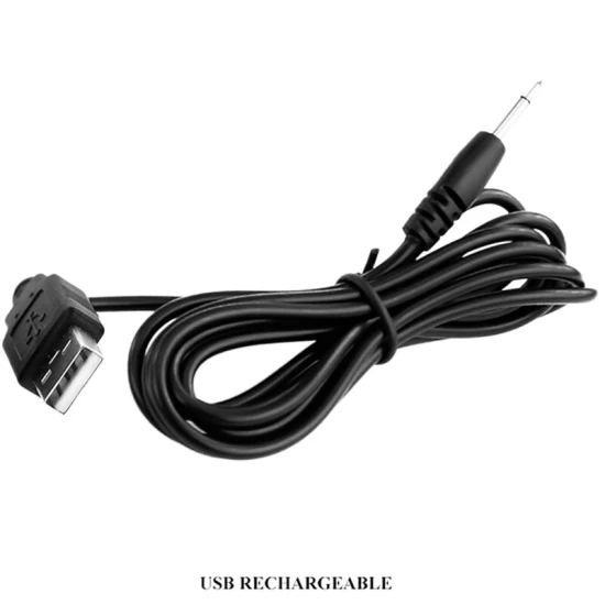 Masajer anal vibrator din silicon, negru