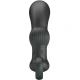 Masajer anal vibrator din silicon, negru