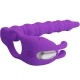 Inel penis vibrator, Negru, Lila