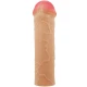 Plug Anal Nile Penis Extender, Manșon, Bej