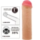 Plug Anal Nile Penis Extender, Manșon, Bej