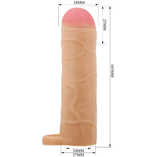 Manșon Penis Extensor Penis Bunion, Acoperire, Bej