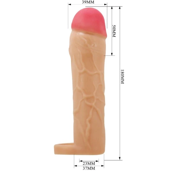 Manșon Penis Chane, Extensor Penis, Bej