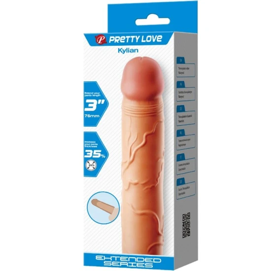 Manșon Penis Kylian, Extensor Penis, Bej