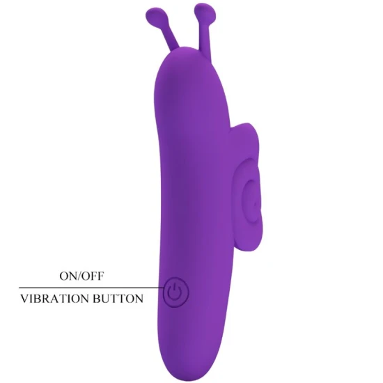 Stimulator pentru deget, Model Melc, Mov