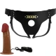 Dildo tip ham, model StarkS, maro deschis, 17,5 cm