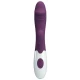 Vibrator G-Spot cu vibrații clitoridiene, silicon ABS, mov