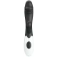 Vibrator G-Spot și clitoridian din silicon ABS, negru