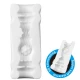 Masturbator 3D Men - Model Can, Negru, Mărime Unică