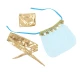Set Lingerie - Stil India, Albastru, L/XL