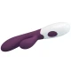 Vibrator rabbit pentru punctul G, silicon, mov