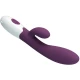 Vibrator rabbit pentru punctul G, silicon, mov
