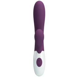 Vibrator rabbit pentru punctul G, silicon, mov