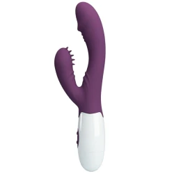 VIBRATOR DUAL ANDRE RABBIT, Violet