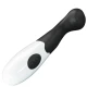 Vibrator G-Spot din silicon, negru, 30 moduri