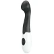 Vibrator G-Spot din silicon, negru, 30 moduri