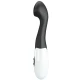 Vibrator G-Spot din silicon, negru, 30 moduri