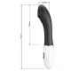 Vibrator G-Spot din silicon, negru, 30 moduri