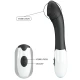 Vibrator G-Spot din silicon, negru, 30 moduri