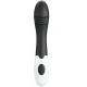 Vibrator G-Spot din silicon, negru, 30 moduri