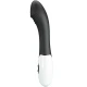Vibrator G-Spot din silicon, negru, 30 moduri