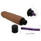 Vibrator Realistic Waldorf - Vibratii multiple, Maro, 18 cm x 4 cm.