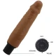 Vibrator Realistic Waldorf - Vibratii multiple, Maro, 18 cm x 4 cm.