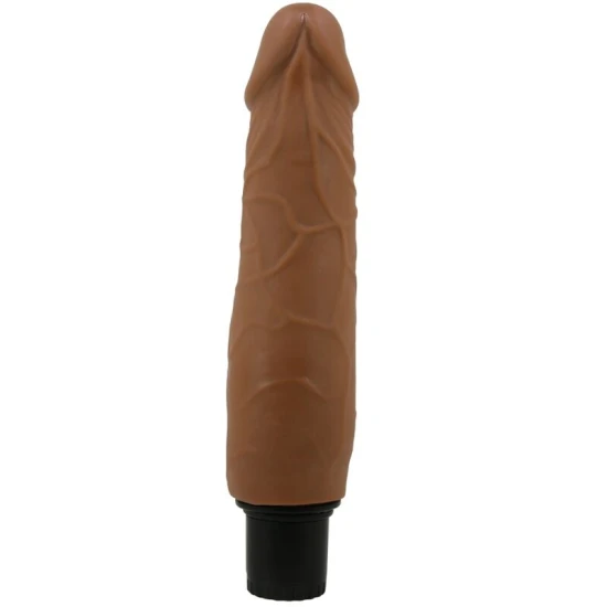 Vibrator Realistic Waldorf - Vibratii multiple, Maro, 18 cm x 4 cm.