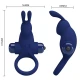 Inel Vibrator Jiro - Vibrații, Albastru, Mărime Unică