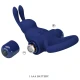 Inel Vibrator Jiro - Vibrații, Albastru, Mărime Unică