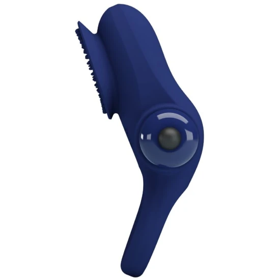 Inel Vibrator - Palle, Albastru, Mărime Unică