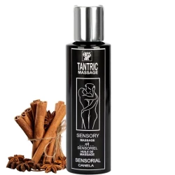 Ulei de masaj tantric natural, scorțișoară, 100 ml