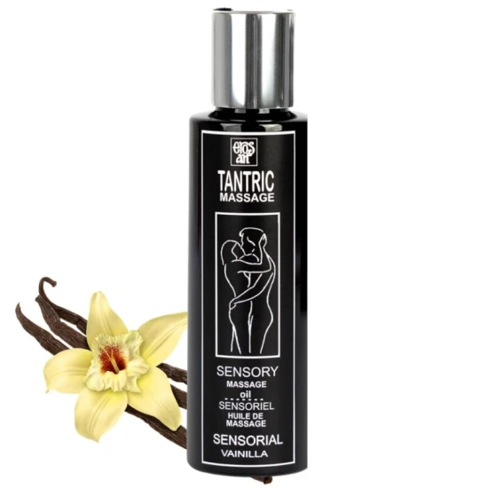 Ulei de masaj tantric natural și afrodiziac, Vanilie, 100 ml