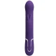 Vibrator Coale Rabbit 4 în 1 - 7 intensități de vibrație, Violet, Mărime medie.