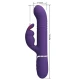 Vibrator Coale Rabbit 4 în 1 - 7 intensități de vibrație, Violet, Mărime medie.