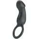 Inel vibrator cu stimulator, Negru