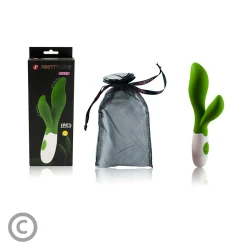 Vibrator Owen - 30 viteze, Verde, Mărime medie.