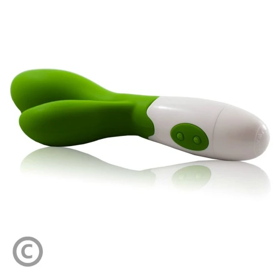 Vibrator Owen - 30 viteze, Verde, Mărime medie.